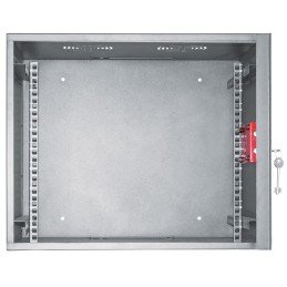 Armadio Rack 19" a muro 6unità con serratura di sicurezza