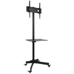 Supporto a Pavimento con Mensola Trolley TV LCD/LED/Plasma 23"-55"