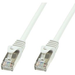 Cavo di rete Patch in rame Cat.6 Bianco SFTP LSZH 1m