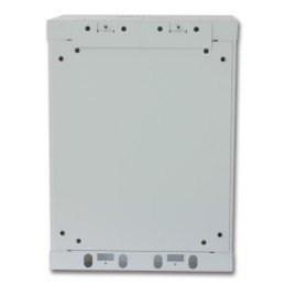 Armadio Rack 10" a muro 9 unità con pannelli asportabili Grigio prof. 300 mm