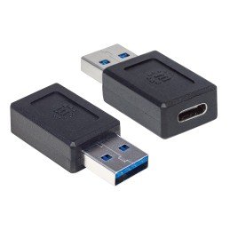 Adattatore Convertitore USB3.1 Gen2 USB A Maschio a USB-C™ Femmina