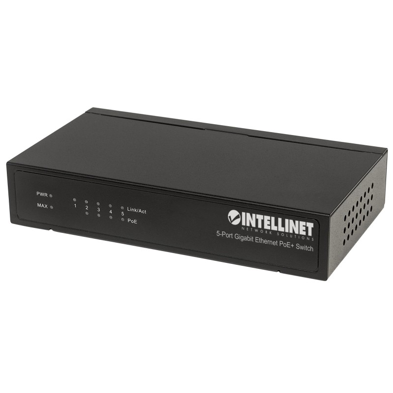 Switch PoE+ 5 porte Gigabit Ethernet