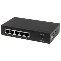 Switch PoE+ 5 porte Gigabit Ethernet