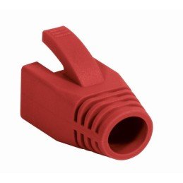 Copriconnettore per Plug RJ45 Cat.6 8mm Rosso