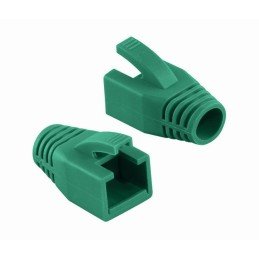 Copriconnettore per Plug RJ45 Cat.6 8mm Verde