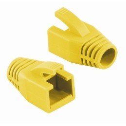 Copriconnettore per Plug RJ45 Cat.6 8mm Giallo