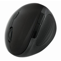 Mouse Ottico Ergonomico Wireless 1600dpi Nero