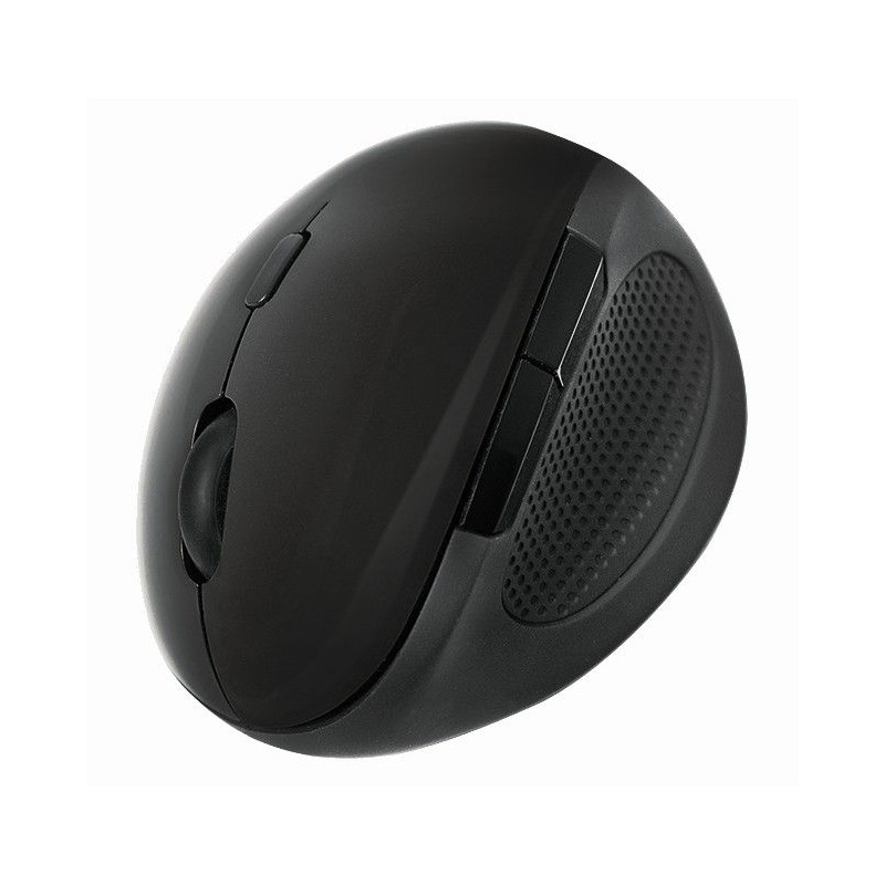 Mouse Ottico Ergonomico Wireless 1600dpi Nero