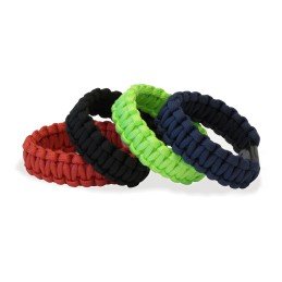 Bracciale Paracord con Micro USB Rosso