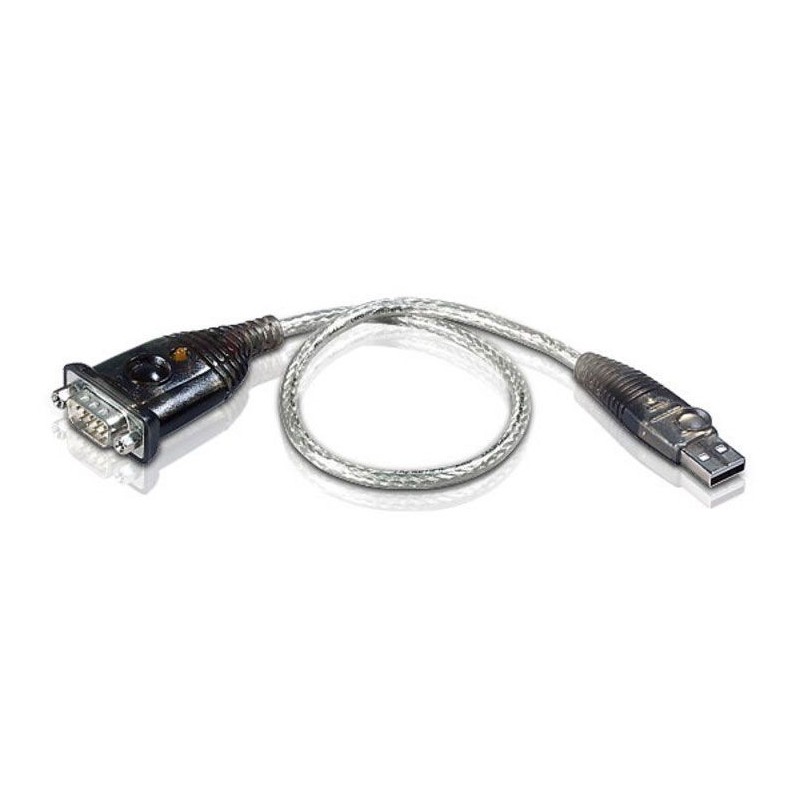 Convertitore Adattatore da USB a Seriale RS-232 con LED 1m