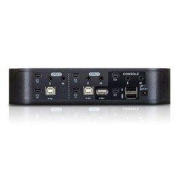 Switch KVMP per doppio schermo Mini DisplayPort (ThunderBolt) 2 USB