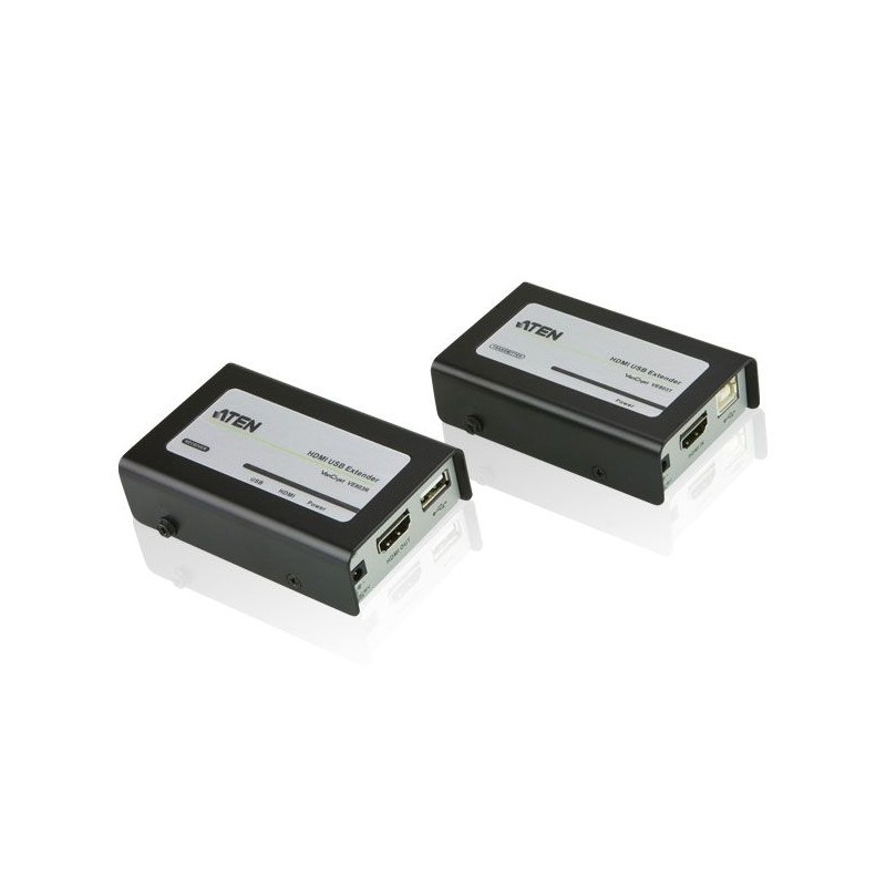 Extender HDMI+USB su cavo cat.5e fino 60m, VE803