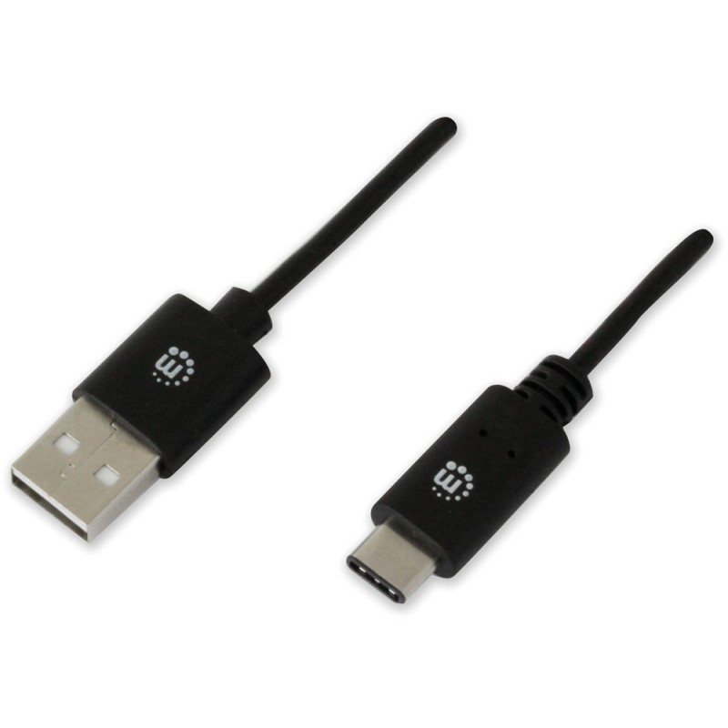 Cavo HiSpeed USB A Maschio / USB-C Maschio 0,5m Nero Cavo HiSpeed USB A Maschio / USB-C Maschio 0,5m Nero