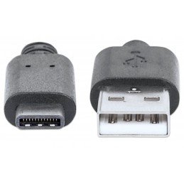 Cavo USB 3.1 tipo A Maschio / USB-C Maschio 3m Nero