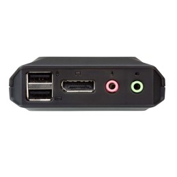 Switch KVM per doppio schermo DisplayPort (ThunderBolt) 2 USB