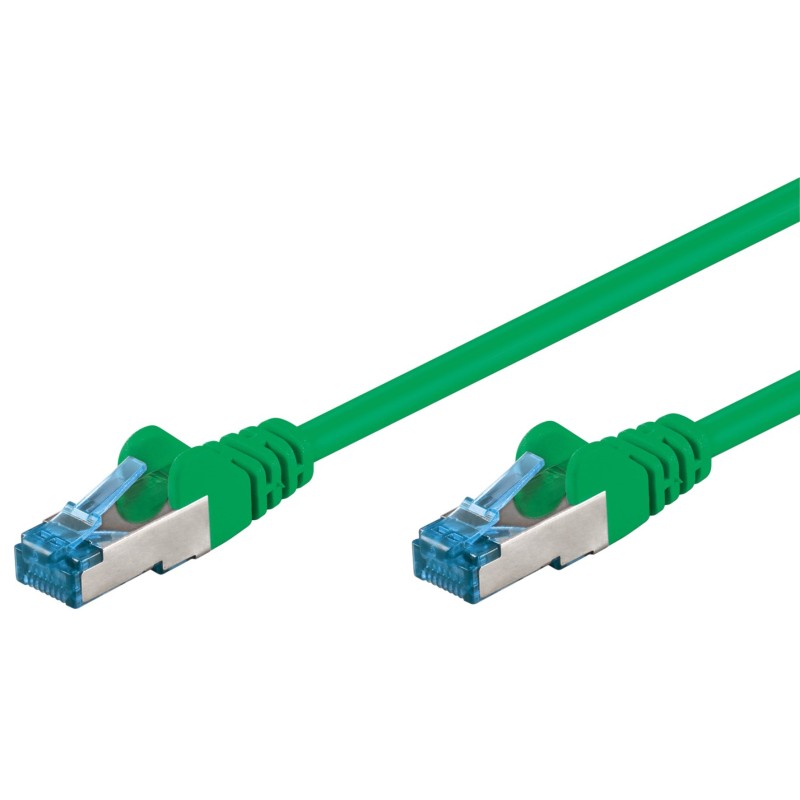 Cavo di rete Patch in rame Cat. 6A Verde SFTP LSZH 1m Cavo di rete Patch in rame Cat. 6A Verde SFTP LSZH 1m
