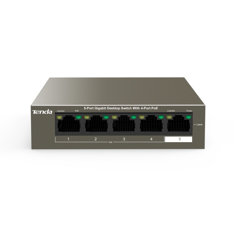 Switch Desktop 5 Porte 10/100/1000 con 4 Porte PoE TEG1105P Switch Desktop 5 Porte 10/100/1000 con 4 Porte PoE TEG1105P