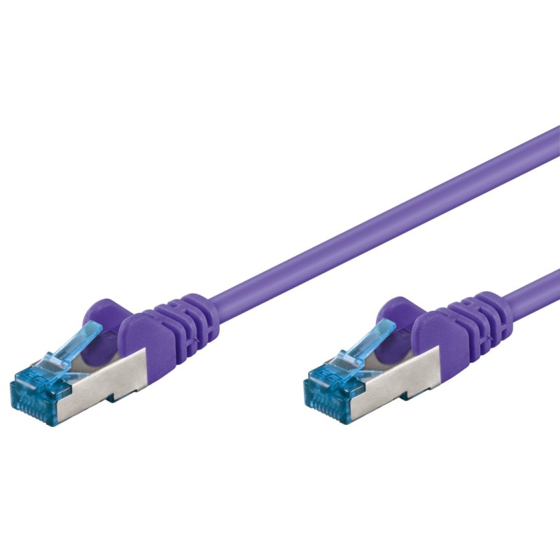 Cavo di rete Patch in rame Cat. 6A Viola SFTP LSZH 1m Cavo di rete Patch in rame Cat. 6A Viola SFTP LSZH 1m