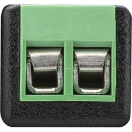 Adattatore Terminal Block 2-pin a BNC femmina