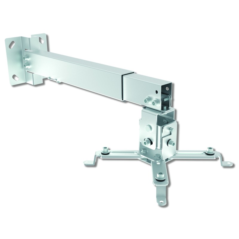 Staffa Universale a Parete-Soffitto per Proiettori Silver Staffa Universale a Parete-Soffitto per Proiettori Silver