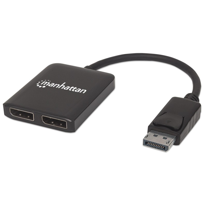 Splitter Hub DisplayPort a 2 Monitor DisplayPort MST 4K@30Hz video UHD