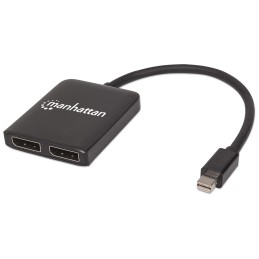 Splitter Hub Mini DisplayPort a 2 porte DisplayPort con MST