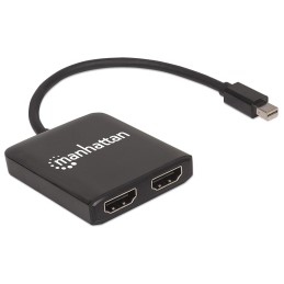 Splitter Hub Mini DisplayPort a 2 porte HDMI con MST