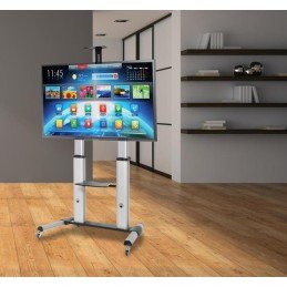 Supporto mobile da pavimento per TV Ultra larghe 60-100"