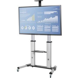 Supporto mobile da pavimento per TV Ultra larghe 60-100"