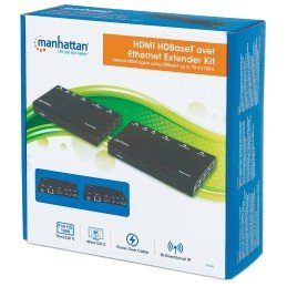 Amplificatore HDMI HDBaseT Tramite Kit di Espansione Ethernet