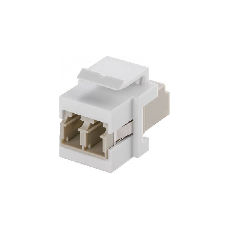 Adattatore Keystone 2 x LC Duplex Femmina Adattatore Keystone 2 x LC Duplex Femmina