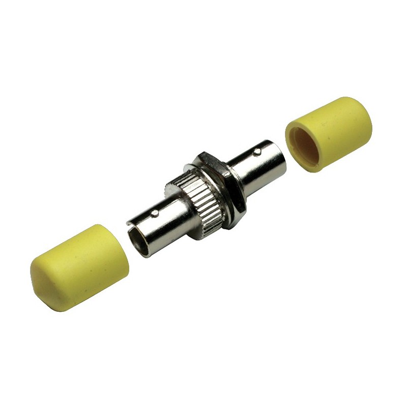 Adattatore a bussola Simplex ST (UPC) Monomodale Giallo Adattatore a bussola Simplex ST (UPC) Monomodale Giallo