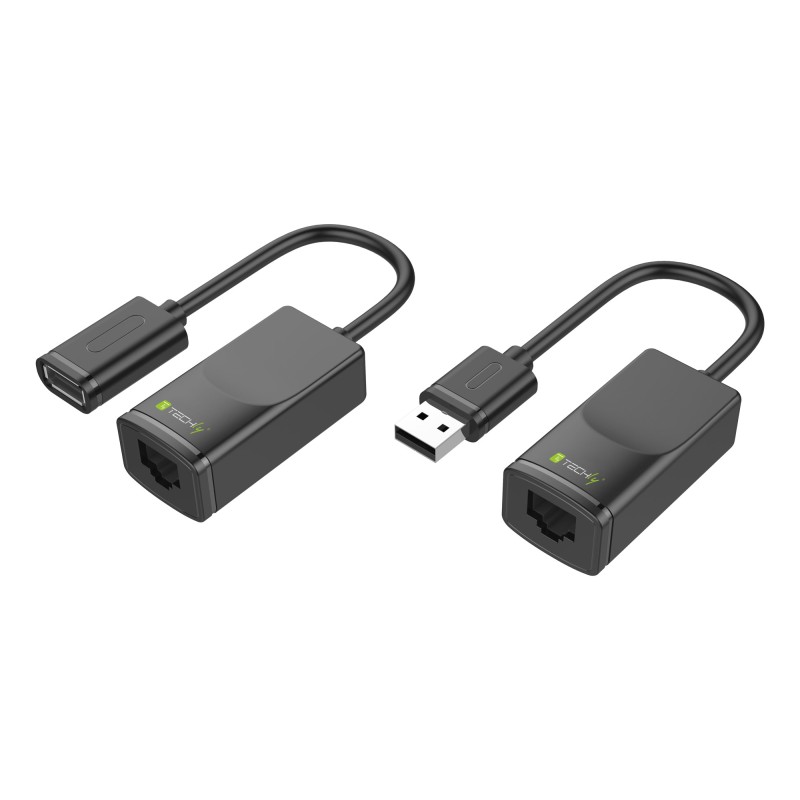 Extender USB su Cavo Cat.5E/6 60m