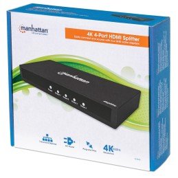 Splitter HDMI 2.0 4K UHD 3D 4 vie