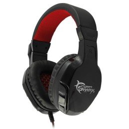 Cuffie Gaming con Microfono Panther Nero Rosso GHS-1641