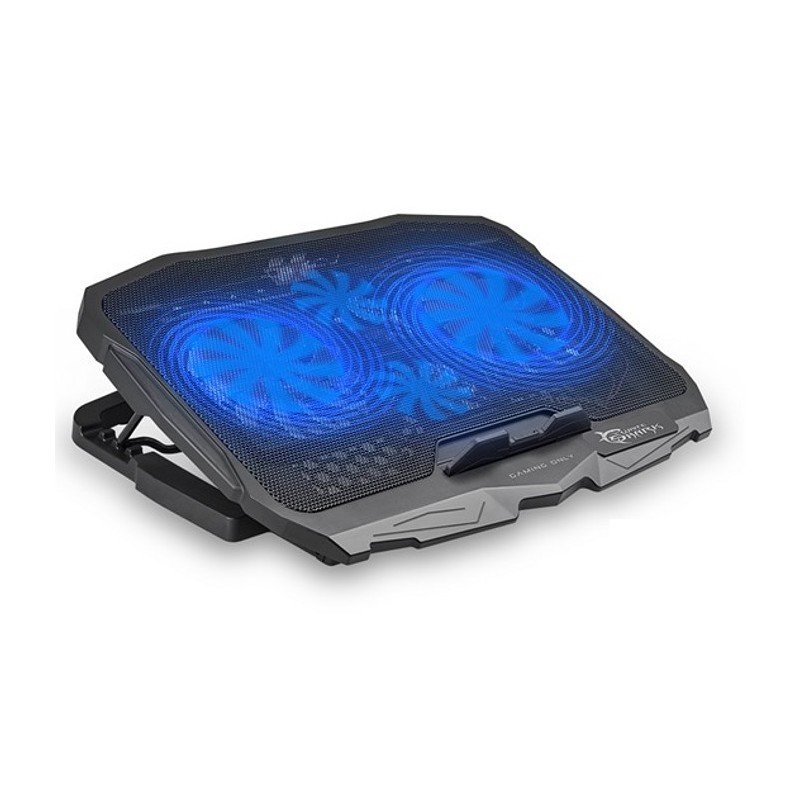 Dissipatore USB 4 Ventole per Notebook Illuminazione LED Blu Dissipatore USB 4 Ventole per Notebook Illuminazione LED Blu