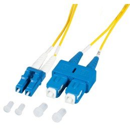 Cavo Fibra Ottica Monomodale OS2 SC/LC 9/125 0,5 m