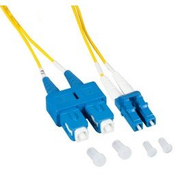 Cavo Fibra Ottica Monomodale OS2 SC/LC 9/125 0,5 m