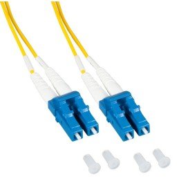 Cavo Fibra Ottica Monomodale OS2 LC/LC 9/125 0,5 m