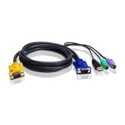 Cavo KVM PS2-USB 1,8m, 2L-5302UP