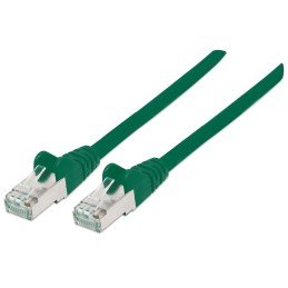 Cavo Patch Cat.7 Plug RJ45 6A S/FTP LSZH 0,25m Verde