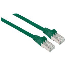 Cavo Patch Cat.7 Plug RJ45 6A S/FTP LSZH 0,5m Verde