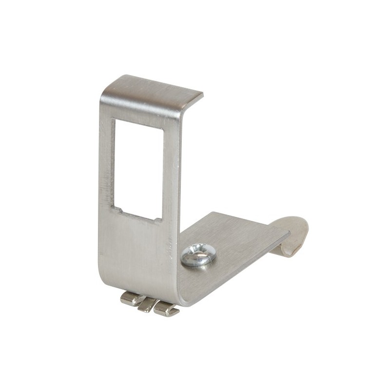 Adattatore per Modulo Keystone 1xRJ45 per guida DIN Adattatore per Modulo Keystone 1xRJ45 per guida DIN