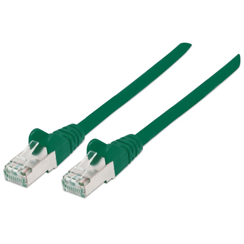 Cavo Patch Cat.7 Plug RJ45 6A S/FTP LSZH 10m Verde