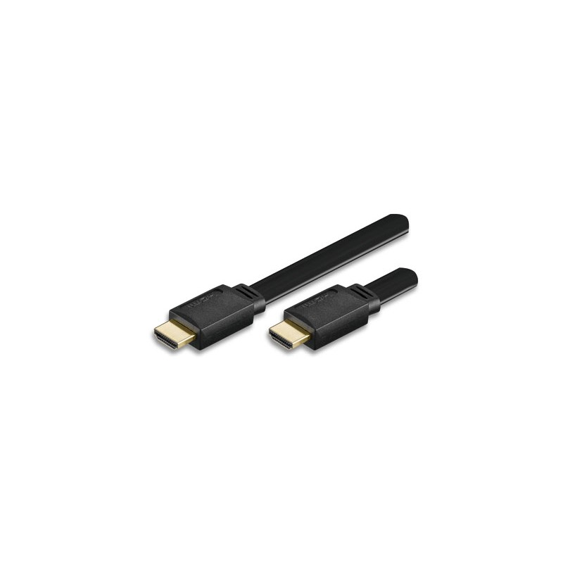 Cavo HDMI High Speed con Ethernet A/A M/M Piatto 10m Cavo HDMI High Speed con Ethernet A/A M/M Piatto 10m