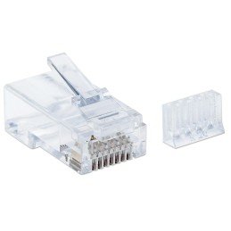 Confezione da 90 Plug Modulari Cat.6 RJ45