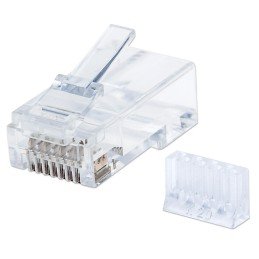 Confezione da 90 Plug Modulari Cat.6 RJ45