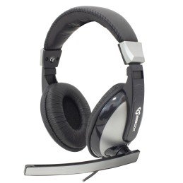 Cuffie Gaming con Microfono Nero HS-302