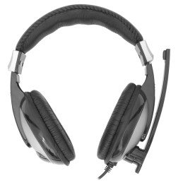 Cuffie Gaming con Microfono Nero HS-302