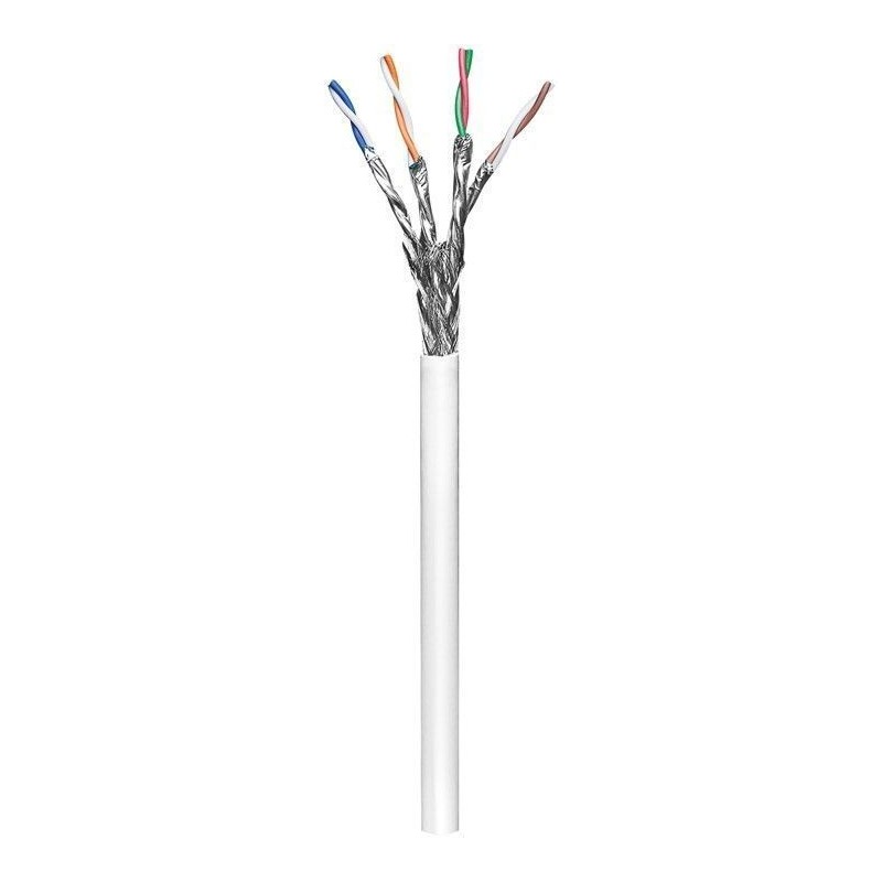Matassa S/FTP Cavo Cat.6 PIMF CCA 305m Rigido Bianco Matassa S/FTP Cavo Cat.6 PIMF CCA 305m Rigido Bianco